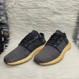 Sepatu Running Adidas Pureboost Go Black White Original Second Branded