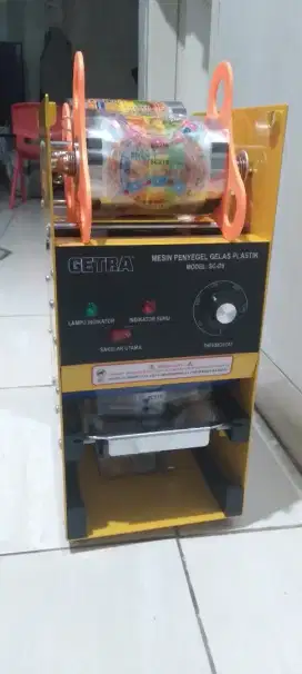 Dijual penyegel gelas plastik GETRA