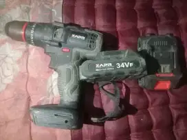 Bor charger Xapr 34Vf + baterai cadangan