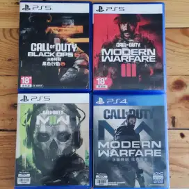 Dijual Kaset PS4&5 Call Of Duty Series