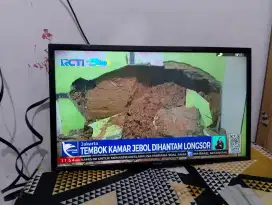 Tv analog Sharp Aquos 32inch + bracket