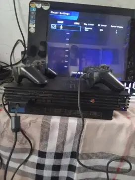 ps 2 fat hardisk dalam matrix 80gb full game. normal. nego wajar