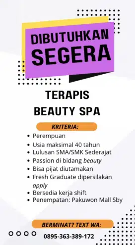Lowongan pekerjaan