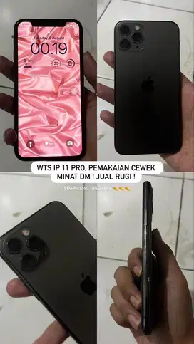 JUAL RUGI IPHONE 11 PRO PEMAKAIAN CEWEK