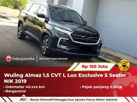 [ PAJAK PANJANG ] Wuling Almaz 1.5 L Lux Exclusive Panoramic 2019/2020