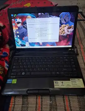 Laptop Toshiba L745 Core i3 Vga Gforce