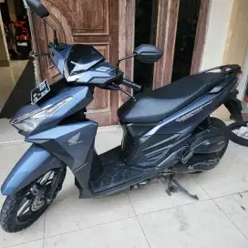 Vario 150 led biru doff 2017 mulus sekali gbm bisa tunai atau kredit