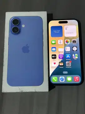 Iphone 16 128GB Ibox Fullset Like New Garansi ON