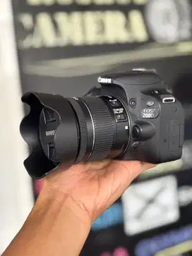 Canon 200D kit Box Bonus Banyak Siap Pakai Mulus Istimewa