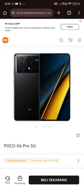 Jual Xiaomi Poco X6 Pro 12/512