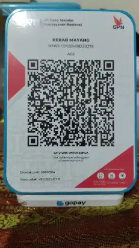 Gopay speaker notification