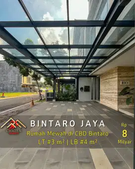DIJUAL RUMAH MEWAH DI CBD BINTARO JAYA