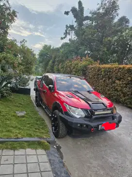 Mitsubishi Strada Triton exceed matic full modifikasi istimewa