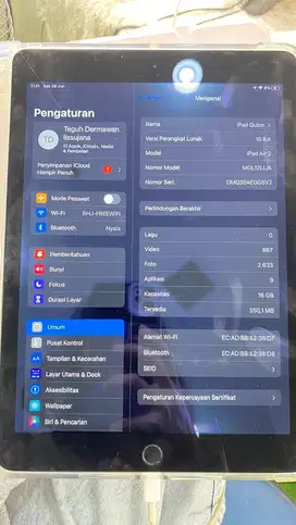 Ipad apple air2