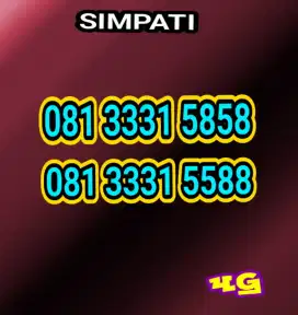 Kartu perdana simpati 11digit 4G cantik mantapp