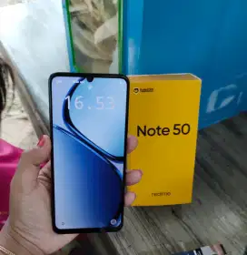 Realme Note 50 ram 3+4/64 fullset ori!.