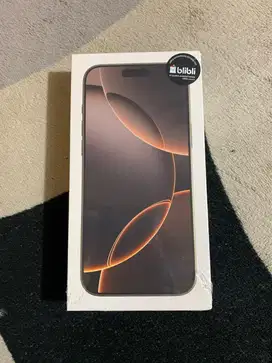 Iphone 16 Promax 256Gb Baru segel boc resmi