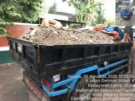 Jasa angkut puing tanah