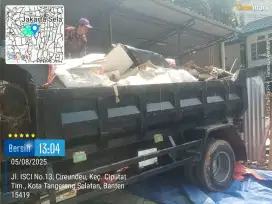 Jasa buang puing dan sampah