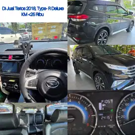Di Jual TERIOS BLACK Type-R DELUXE 2018, ISTIMEWA KM Sangat RENDAH