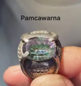 Batu Akik Pancawarna