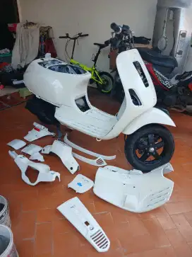 RePAINT VESPA Matic Full BODY Rp 2.000.000,-