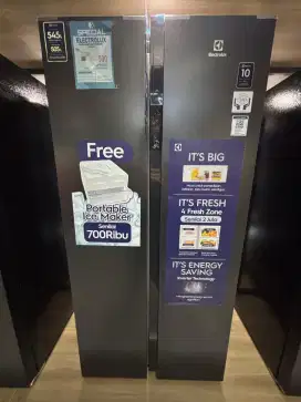 Kulkas SBS New Model Electrolux