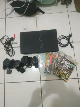 ps2 fat scph 30007R optik masih pakai kaset minus kabel av putus