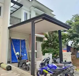 Kanopi atap minimalis