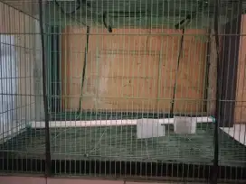 Kandang lipat besi utk anjing, kucing, kelinci
