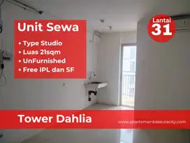 Sewa studio kosongan apartment Bassura City