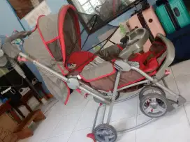 Stroller Pliko 2in1 Bisa Ayunan – Bekas Bagus