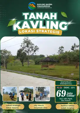 Tanah kavling lokasi dekat Jakarta 20 menit dari Cibubur 89