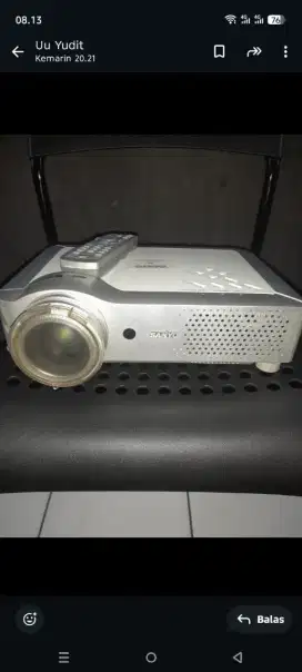 Jual unit infocus merk Sanyo siap pakai