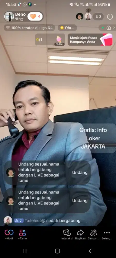 Dibutuhkan Staff Marketing (Business Consultan)