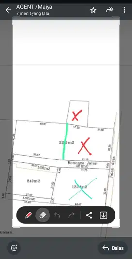 Dijual Kavling Lokasi Samping Pintu Gerbang Pasadena