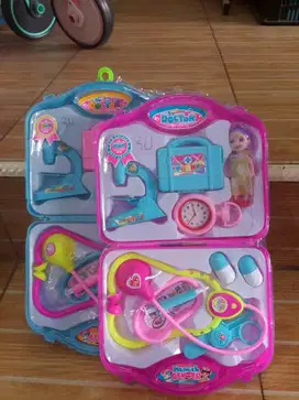 mainan anak dokter koper
