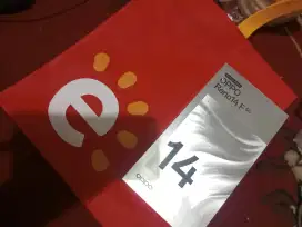 Oppo Reno 14  F 5g...ram 8/256...dapet kado dari kantor hari senen .