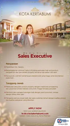 Lowongan Kerja Marketing Properti