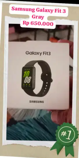 Samsung Galaxy Fit 3 Gray