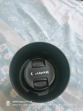 CANON EF 85mm f:1.8 ULTRASONIC, PLUS BONUS LENS HOOD ET-65 III
