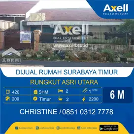 Rumah Hitung Tanah Rungkut Asri Utara
