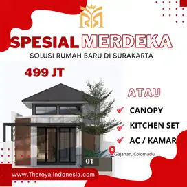 ( SUPER MERDEKA ) HUNIAN 1 LANTAI COLOMADU
