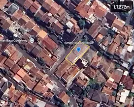 Rumah hook luas dan nyaman tengah kota bandung harga dibawah pasaran