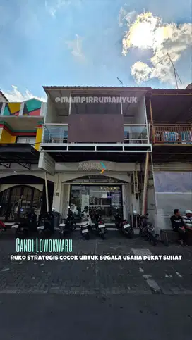 Ruko strategis dekat Suhat di Candi2 Lowokwaru Malang