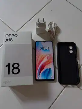 HP OPPO A18 fullset like new