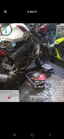 Jual cbr thailand 2012 lengkap pajak off plat 2023