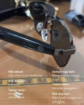 Smart Eyeglasses Stainless Steel Wireless Audio type HY1002