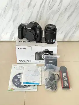 Canon 70D baru bergaransi