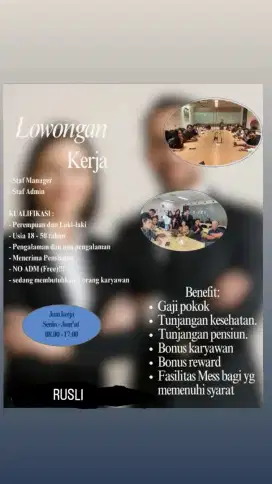 Lowongan pekerjaan